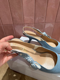 Escarpins bleu Dior T.38 22/09