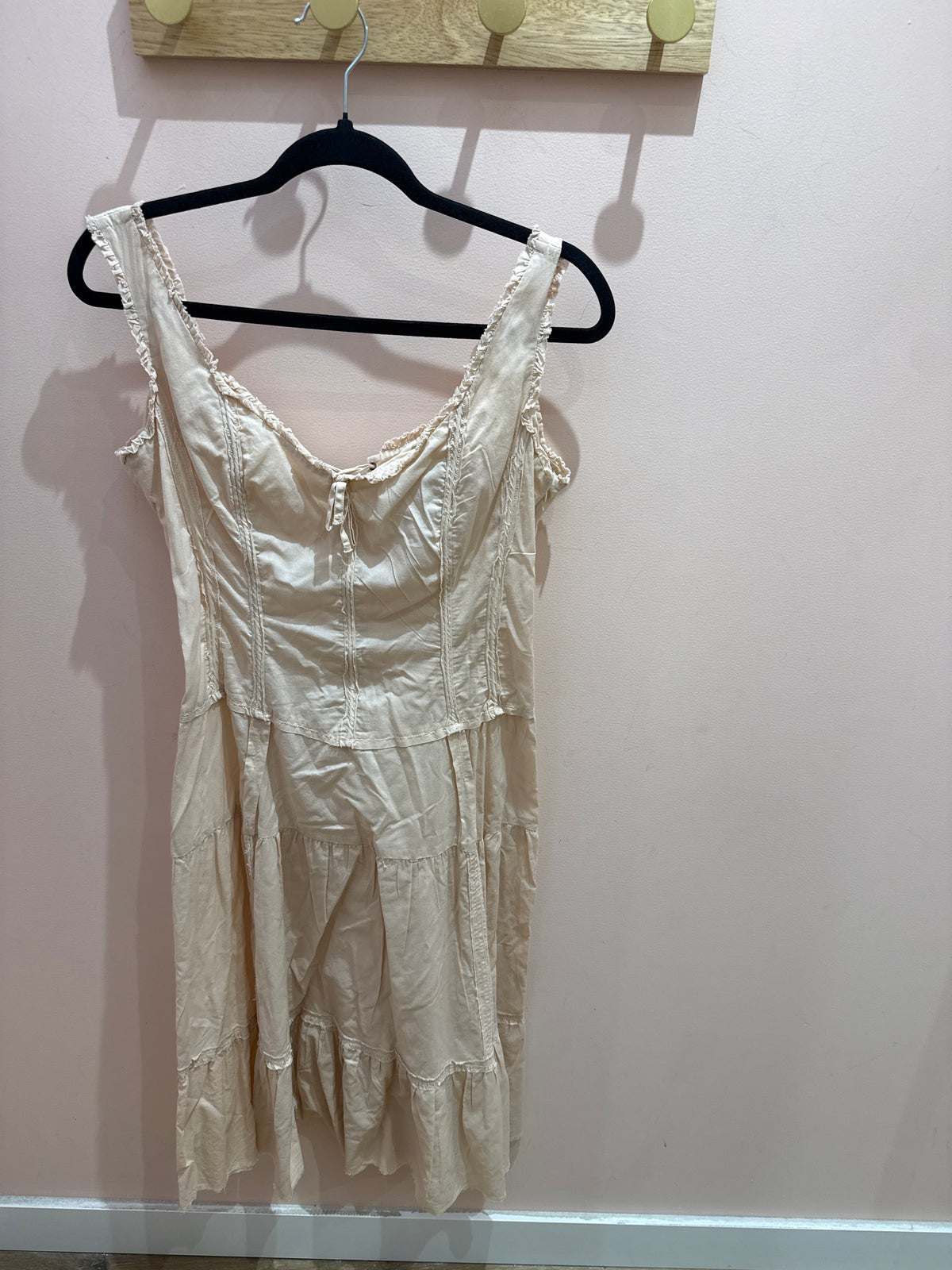 Robe rose en coton M