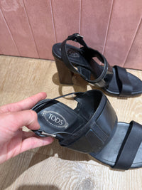 Sandales Tods Noir T.40 09/06