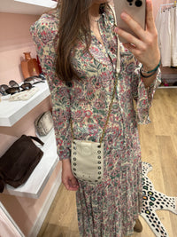 Robe longue beige et rose Vanessa Bruno T.40 12/07