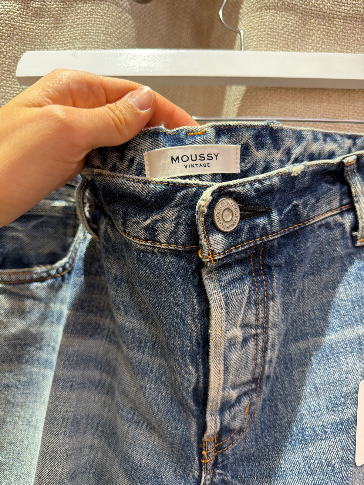 Jean bleu moussy vintage T.42