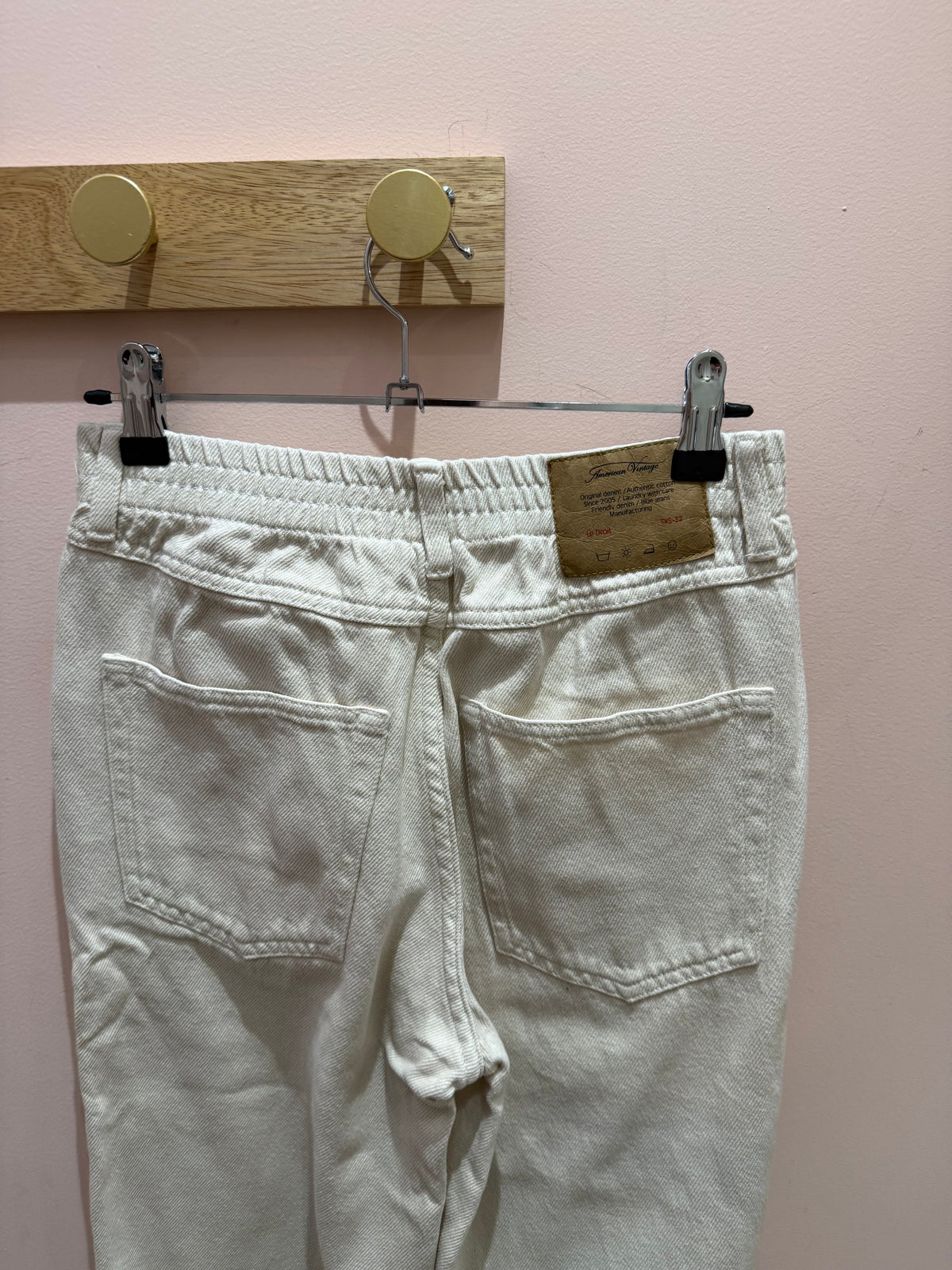 American Vintage Jean beige TXS/S