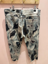 Jean kaki et blanc Please - kaki et blanc - T.M