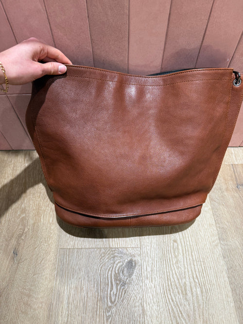 Sac marron cabas Longchamp