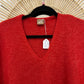 Pull rouge alpaga laine Hugo boss