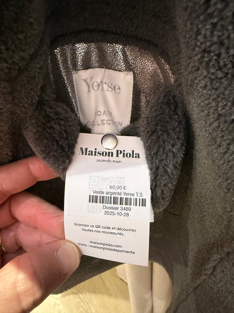 Veste argenté Yerse T.S