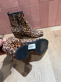 Bottines beige et marron Kennel T.37