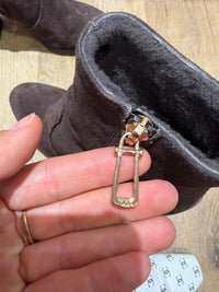 Bottines marron en daim Tod’s - T.36 15/09