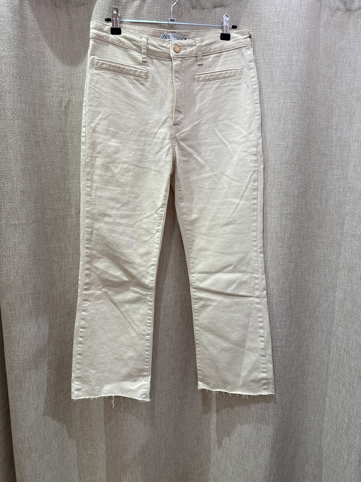 Jean beige ZARA T.40