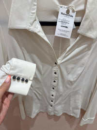 3740  chemise blanche MC planet Taille XL