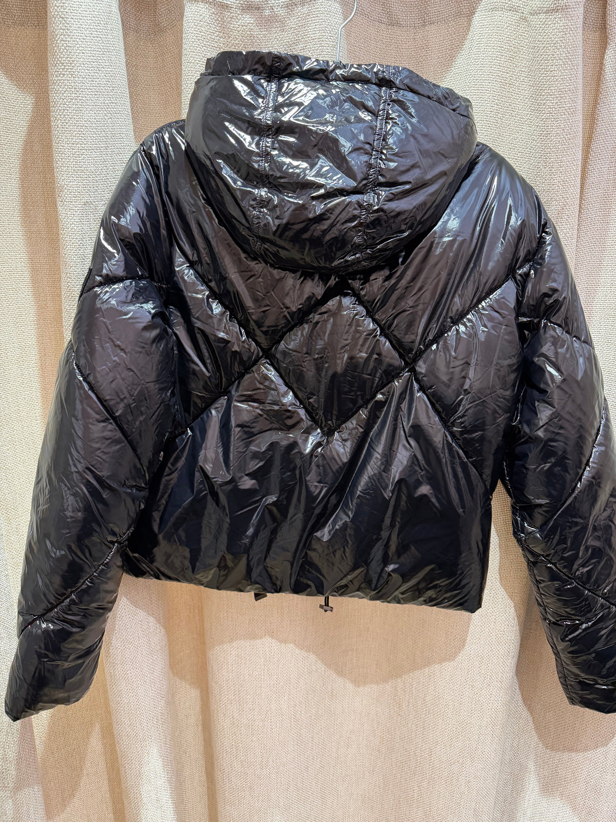 Doudoune noire brillante IKKS T.36 25/10
