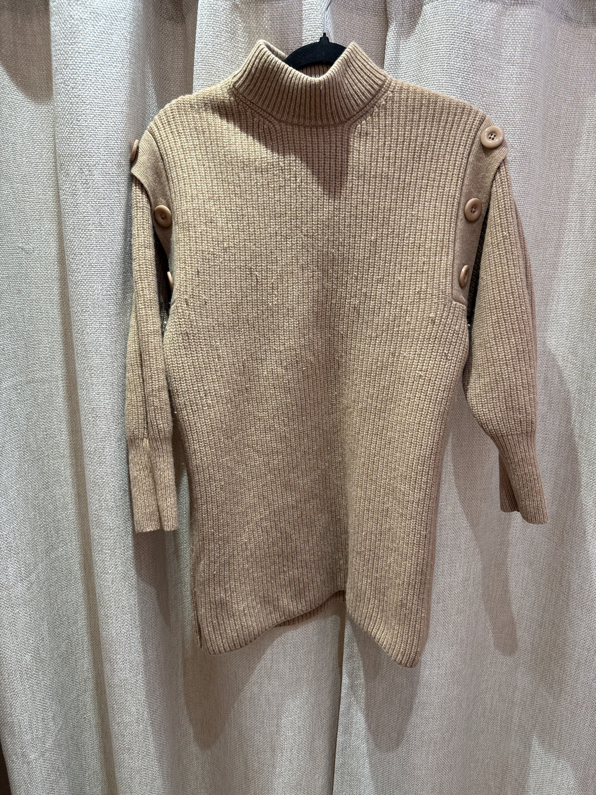 Robe beige Notshy mérinos T.XS