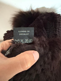 Manteau fourrure giorgio T.38 12/08