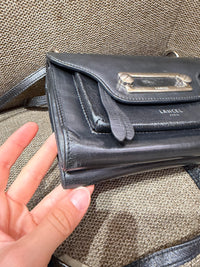 Sac lancel noir en cuir 11/08