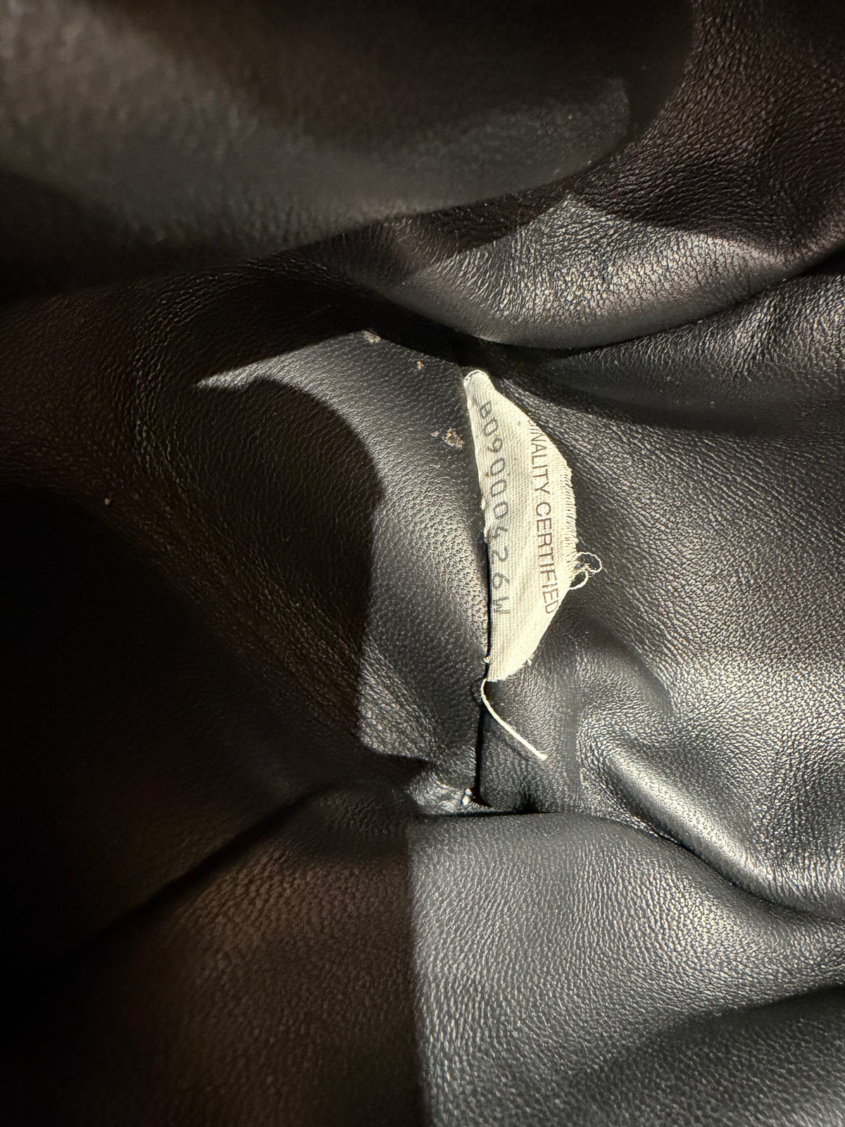 Sac noir Bottega Veneta 09/09