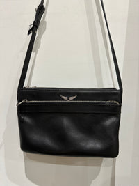 Sac cuir zadig & voltaire triple pochette