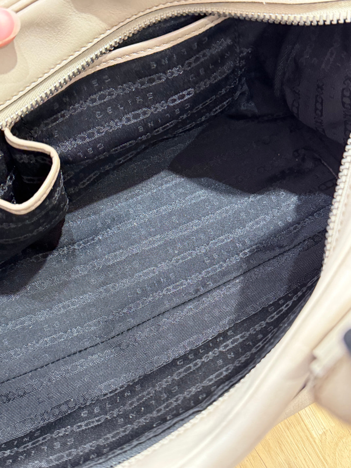 Sac Céline beige en cuir 17/09