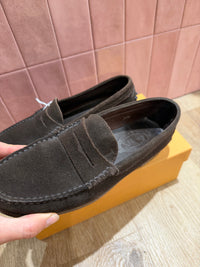 Mocassins marron Tods T.38 18/09