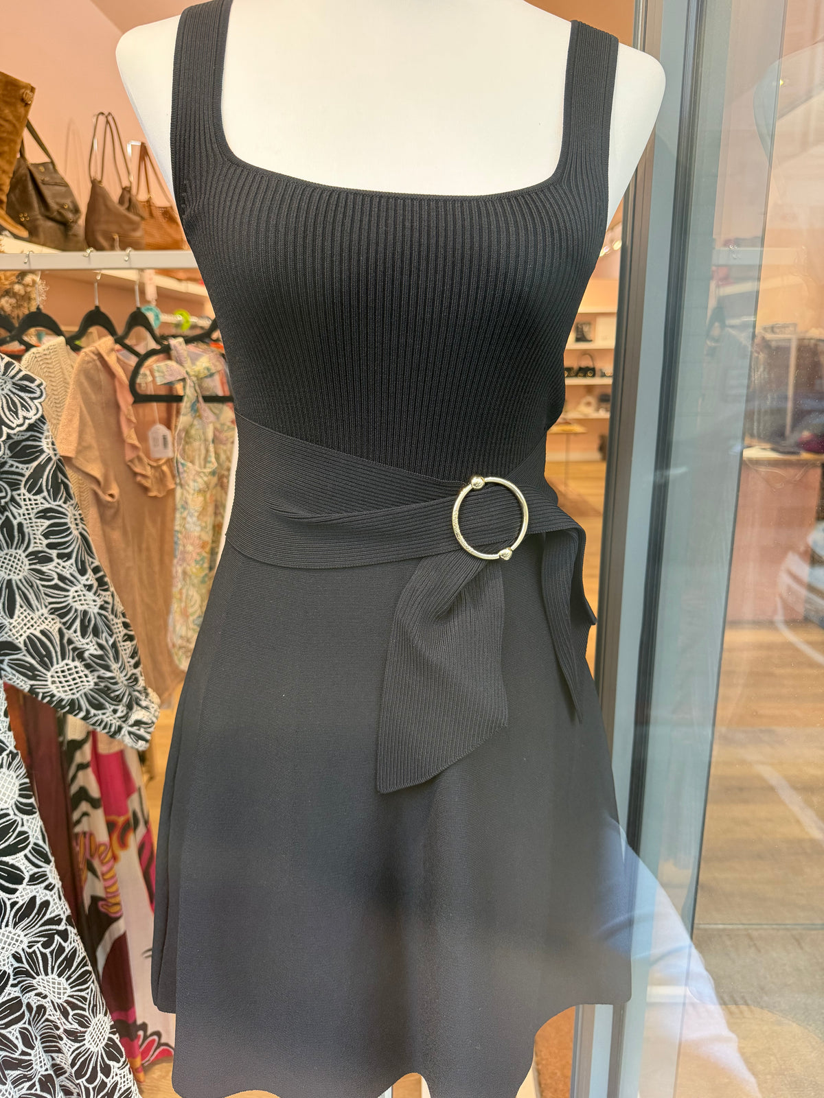 Robe débardeur noire Claudie Pierlot T.S 03/09
