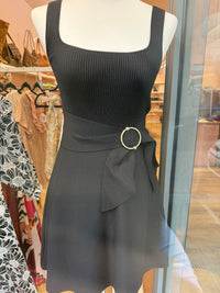 Robe débardeur noire Claudie Pierlot T.S 03/09