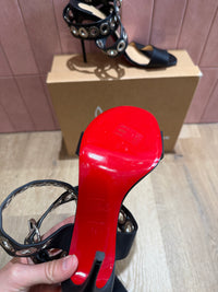 Sandales noires Louboutin T.39 neuf 03/06