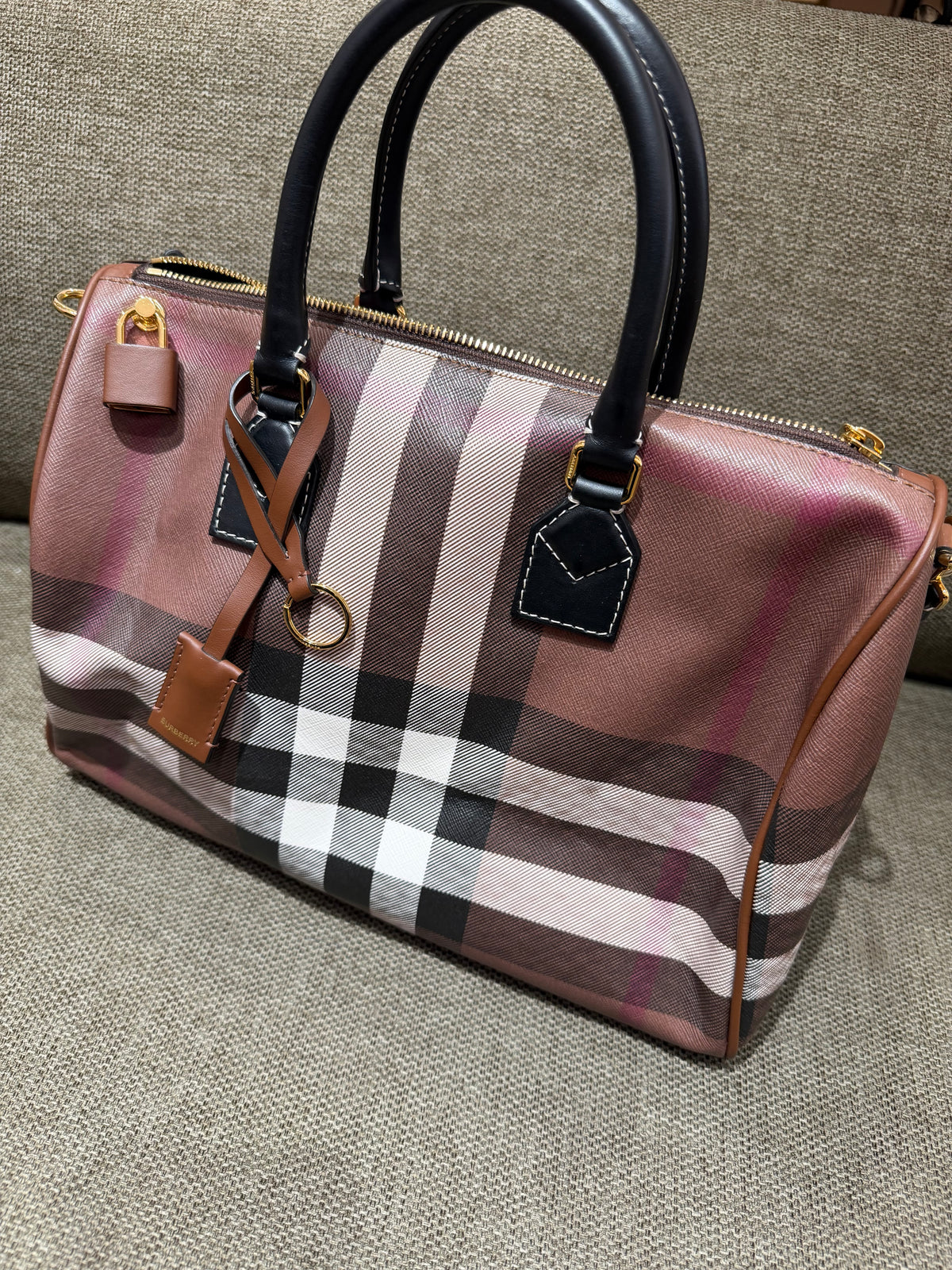 Sac bowling moyen Check (cabas) 15/10