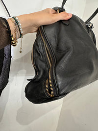 Sac Mac Douglas noir cuir