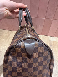Speedy Louis Vuitton 30 damier ébène