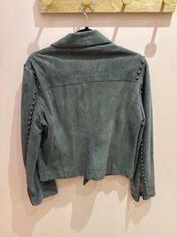 Veste en daim grise Craftlimited T.L