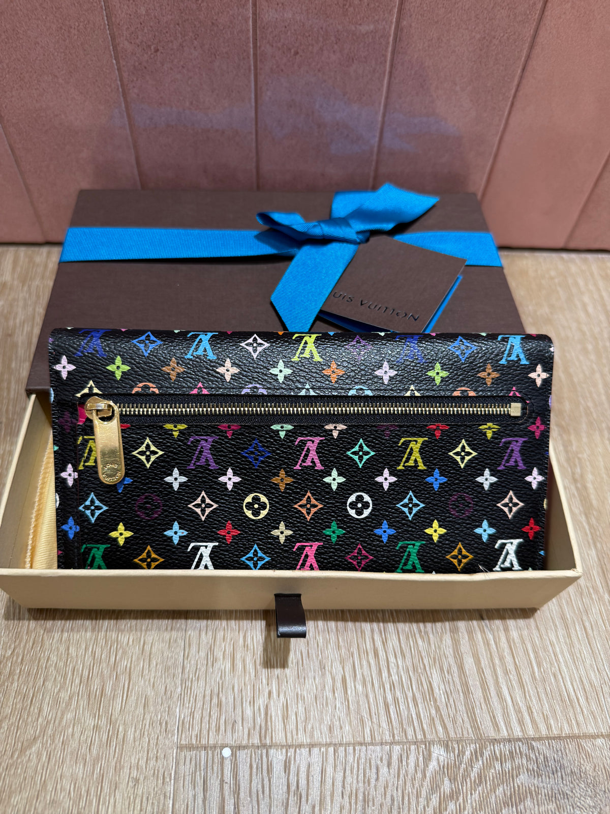 Porte-monnaie Louis Vuitton Eugénie (full set)