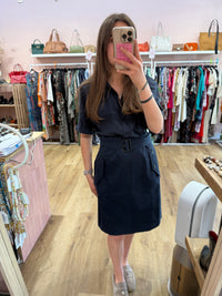 Robe bleu Burberry T.42 03/06