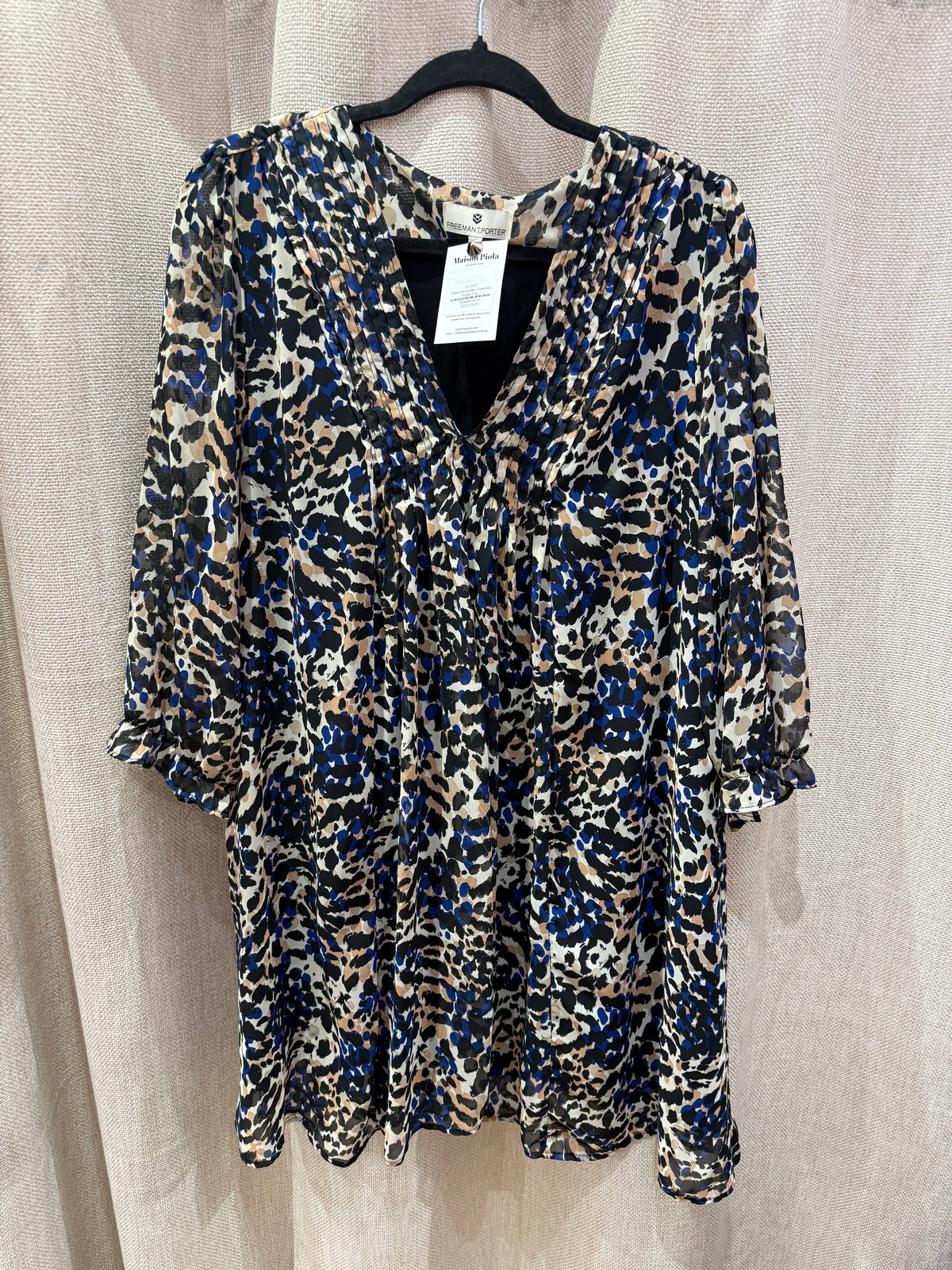 Robe noir et bleu Freeman Porter T.XL