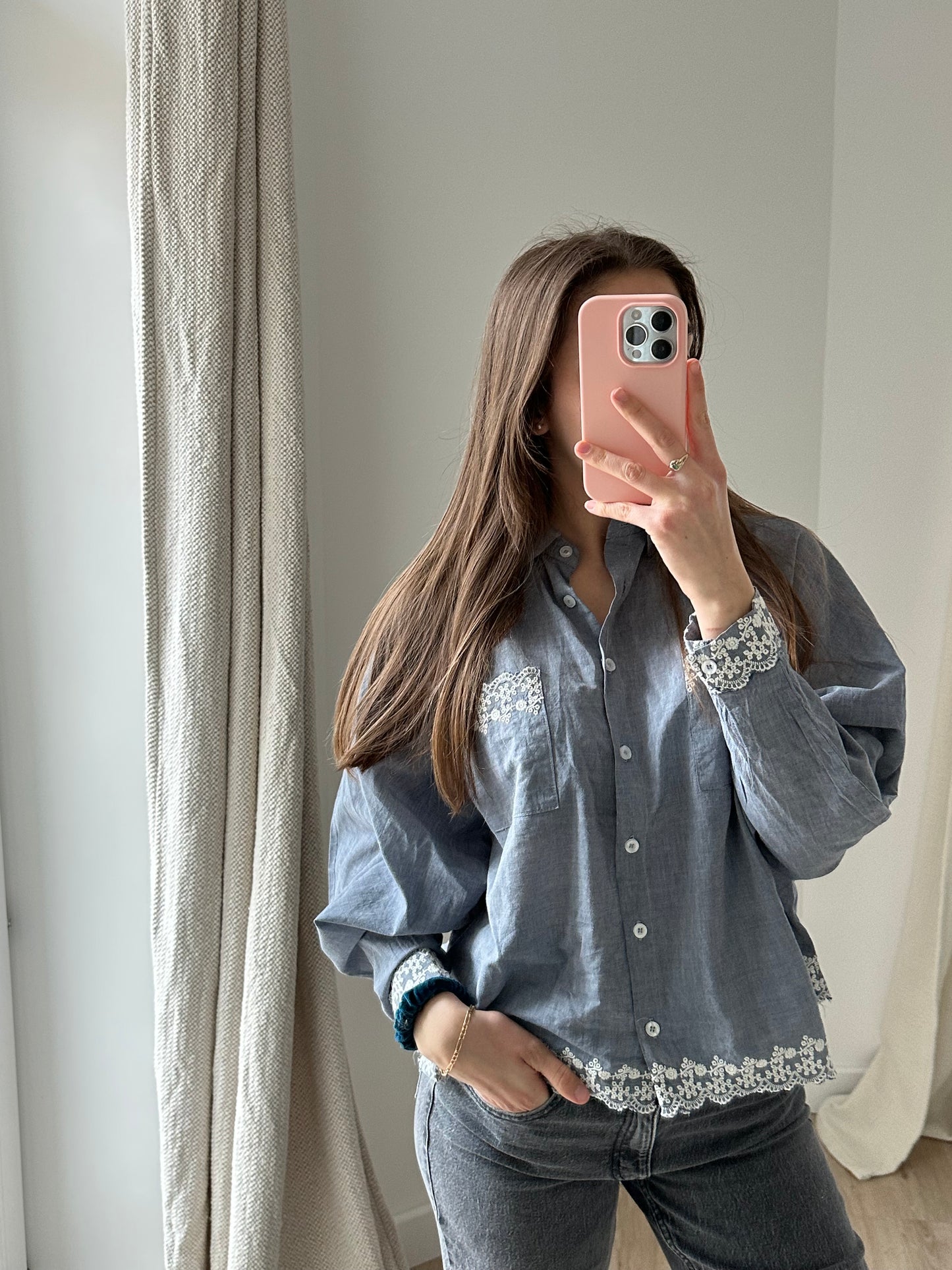 Chemise Navy Taille S