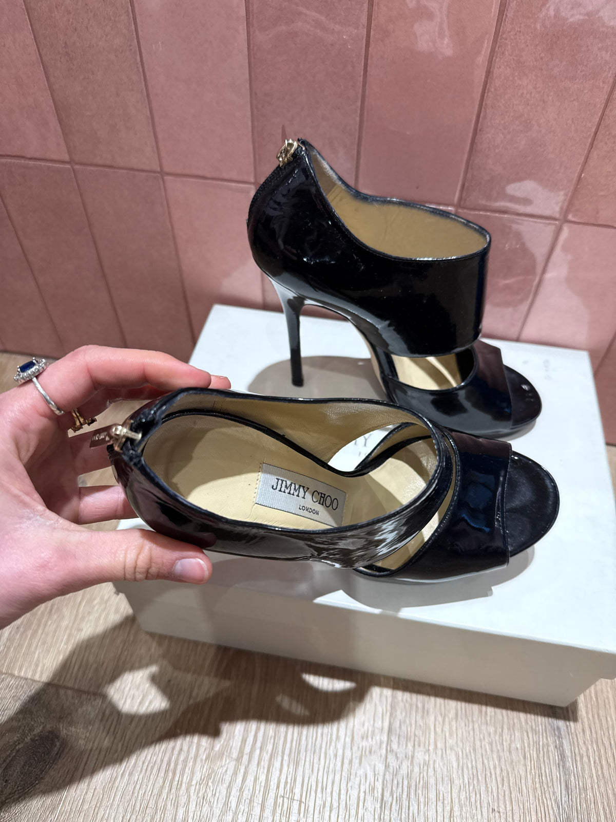 Escarpins noir Jimmy choo T.36