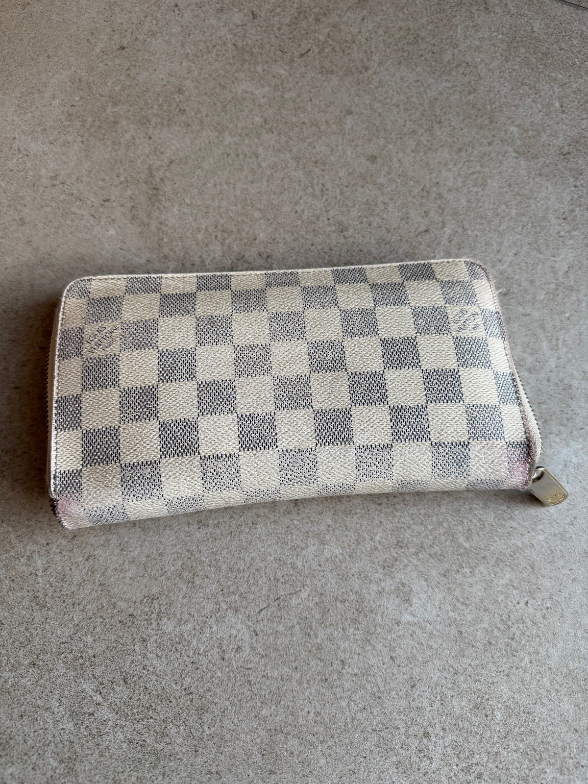 Porte-feuille Louis Vuitton damier azur 13/08
