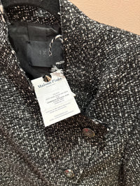 IKKS Veste tweed noir laine T.36