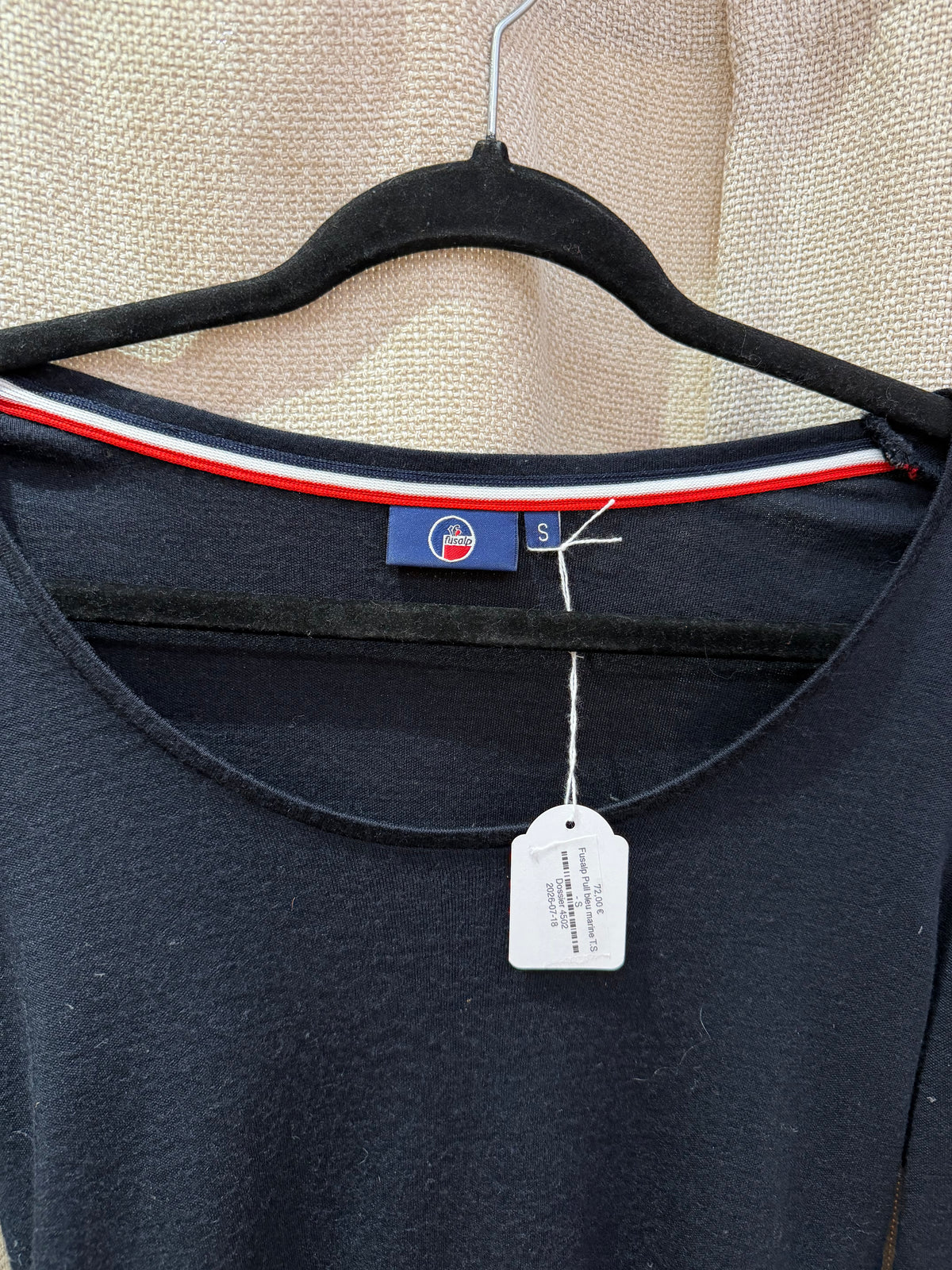 Fusalp Pull bleu marine T.S 11/09