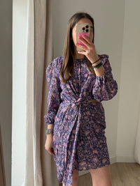 Robe Maje violette T.XS