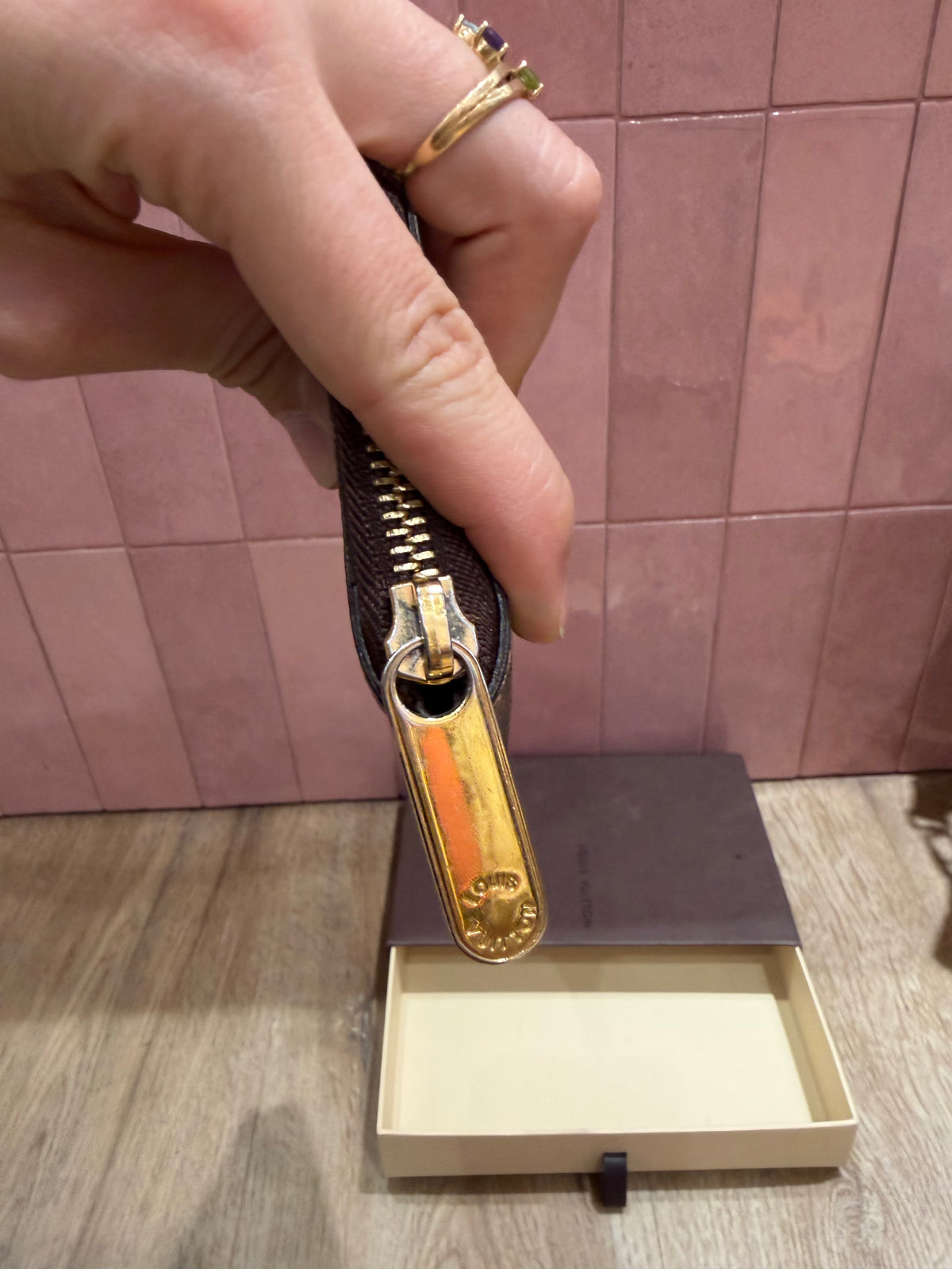Louis Vuitton portefeuille Zippy compact 09/10