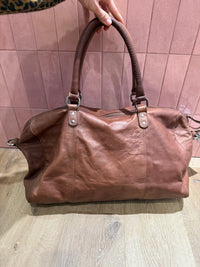 Sac en cuir marron One Step