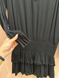 Ba&sh - Robe noire courte ML - T.M