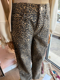 Pantalon mango léopard T.34