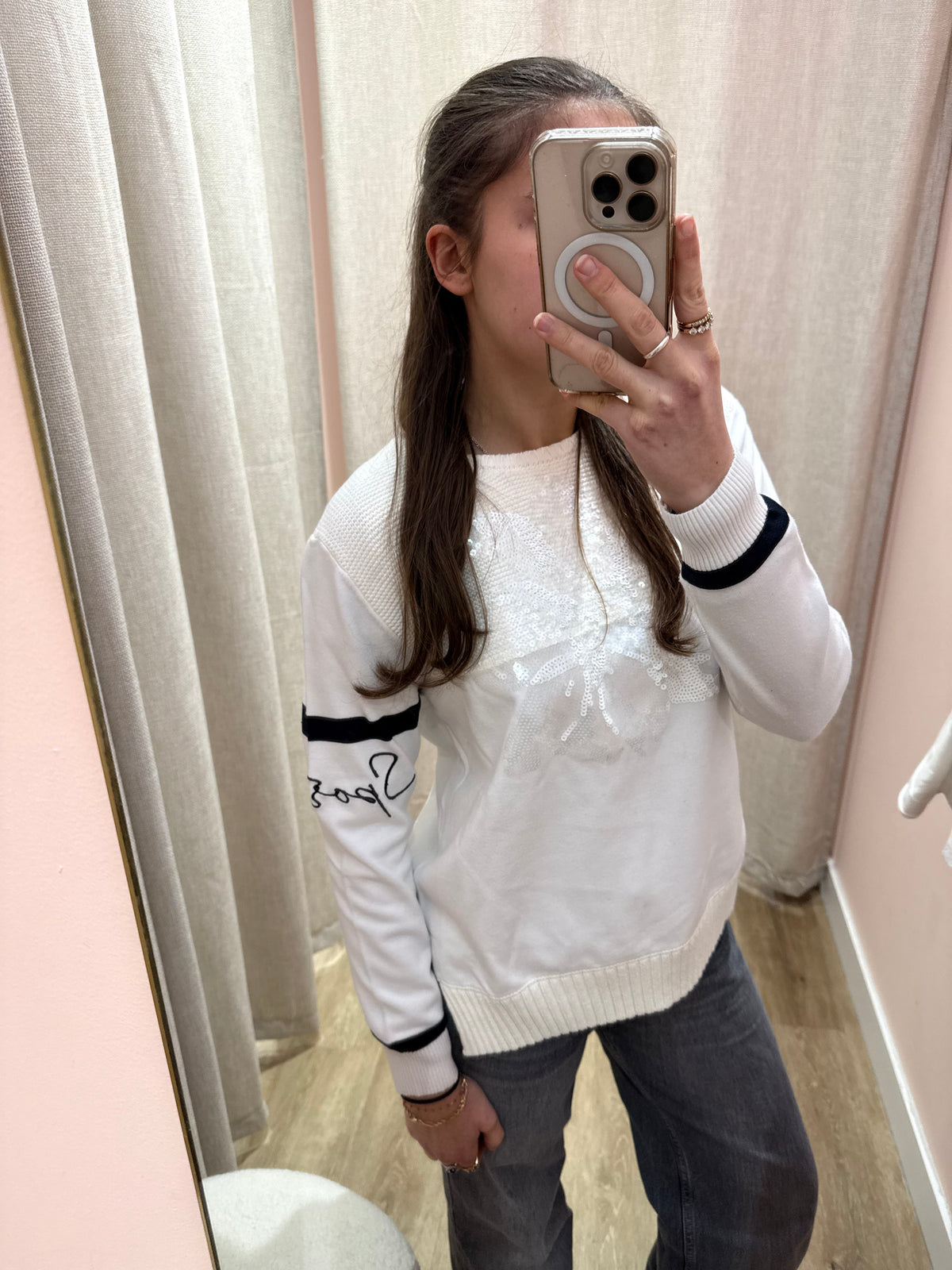 Pull blanc Sportalm Taille T38