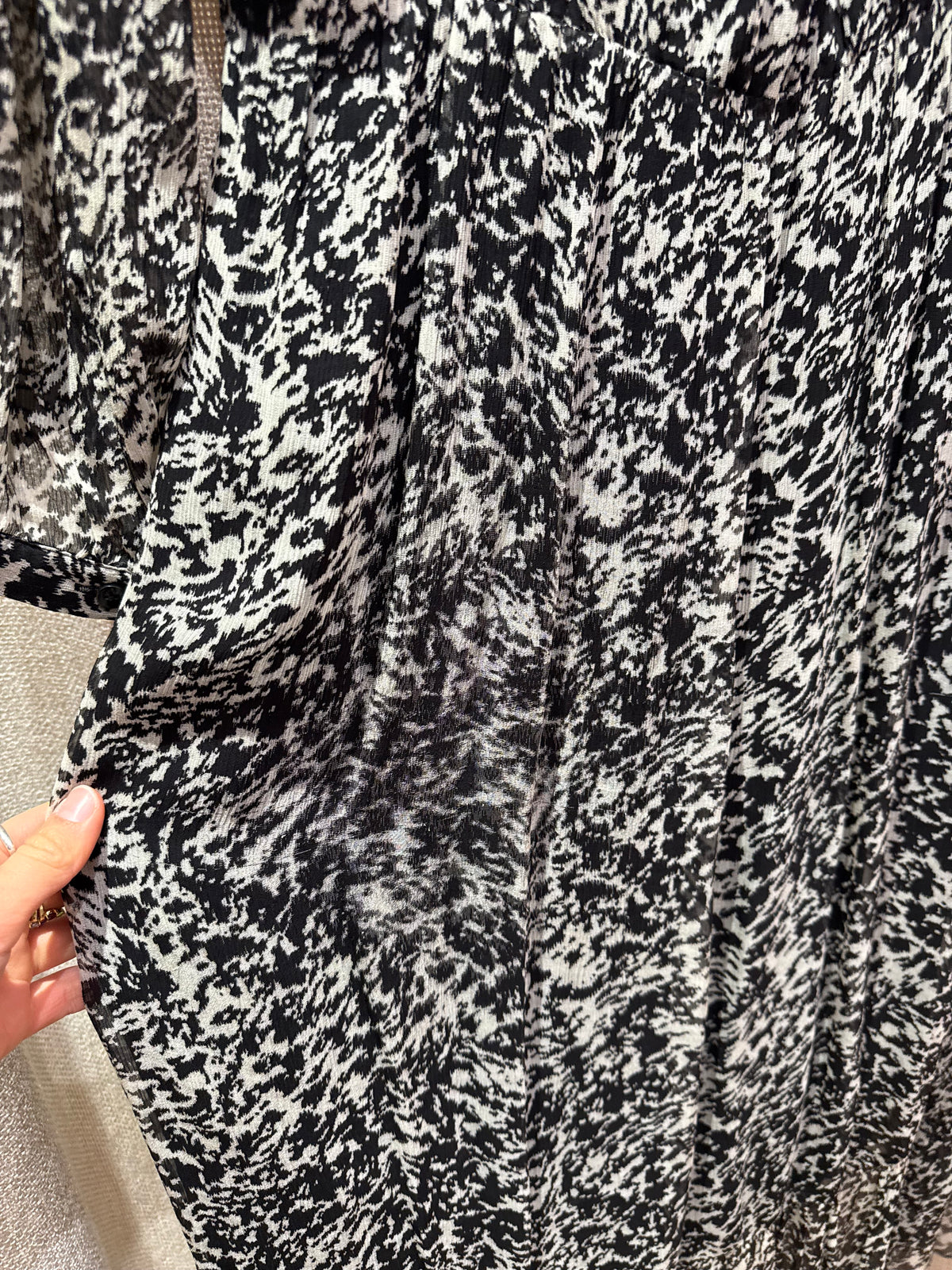 Robe Ba&sh – Noir et blanc – T.L