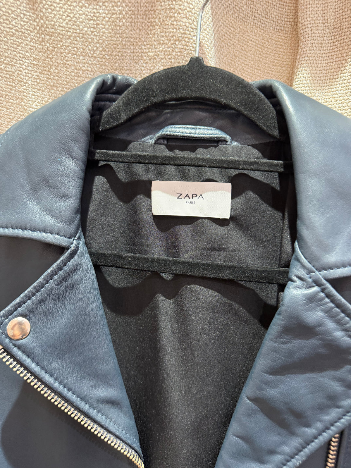 Veste en cuir Zapa T.L 04/10