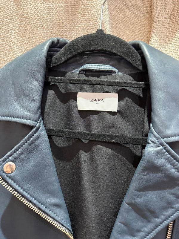 Veste en cuir Zapa T.L 04/10