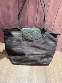 Sac Longchamp kaki