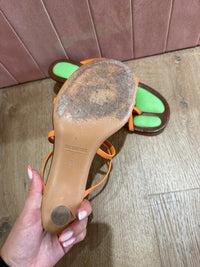 Sandales Jacquemus marron T.38 18/06