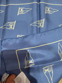 Louis Vuitton Foulard bleu chic 20/07