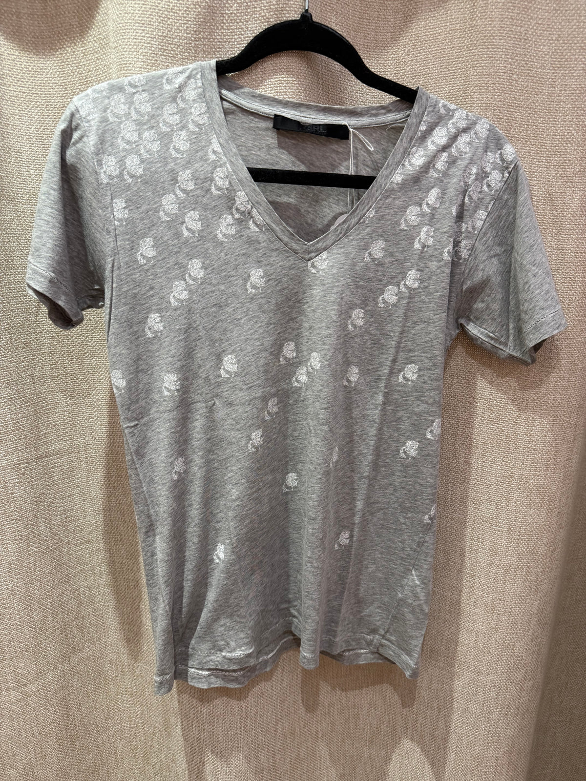 T-shirt gris Karl T.M